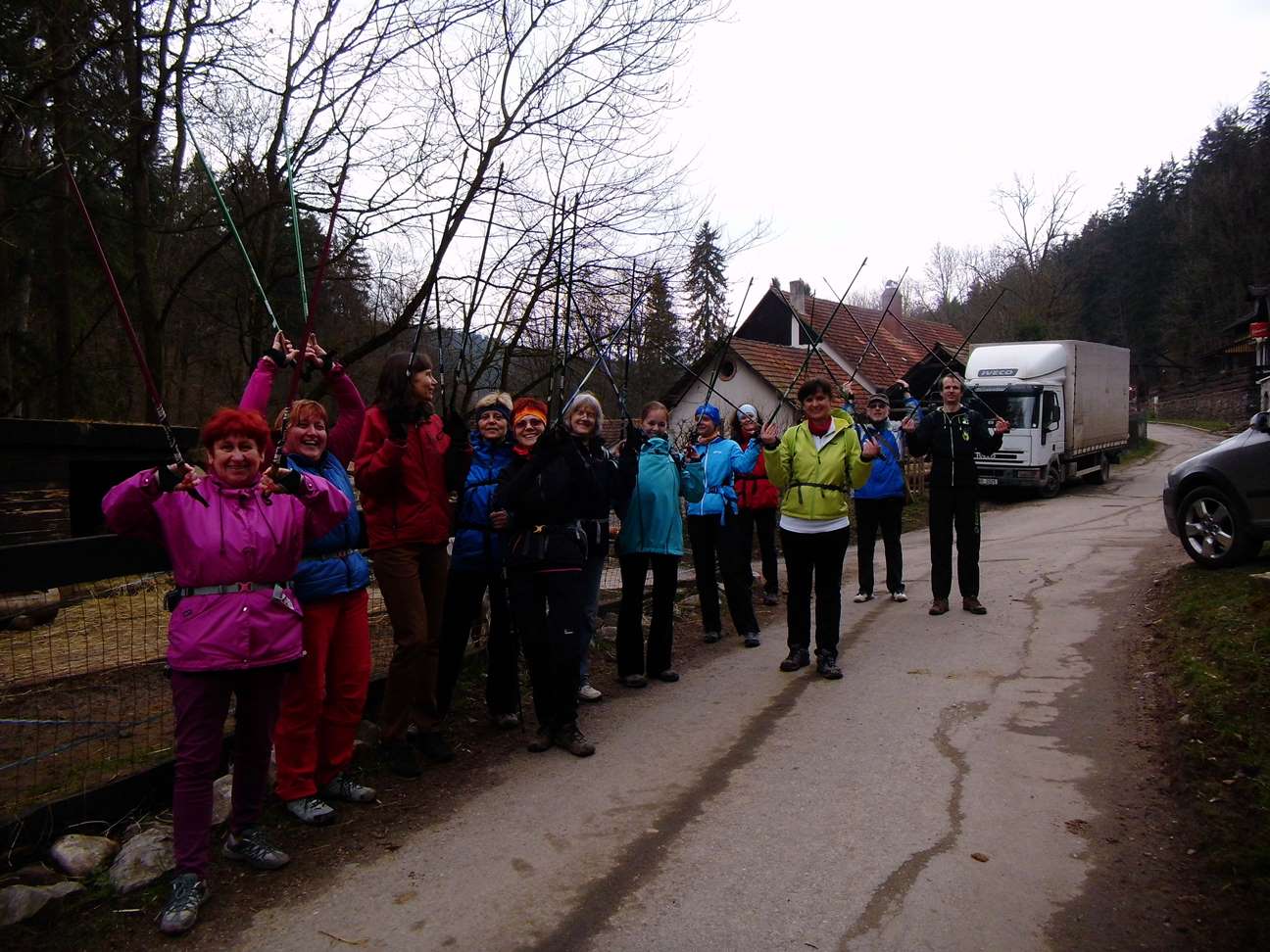 Nordic Walking výšlap Mariánským údolím, 28.3.2015