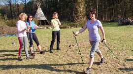 Instruktorský kurz Nordic Walking, IK 2017, 1. část, 31.3. – 2.4. 2017